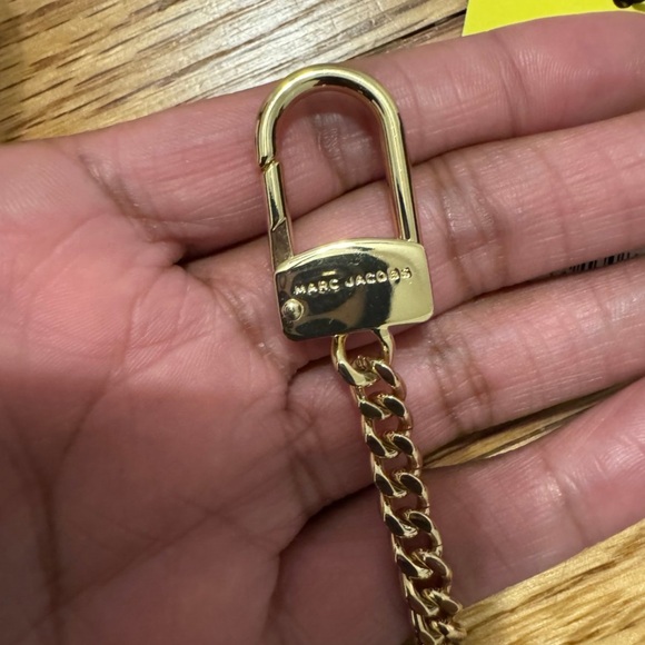 Marc Jacobs Brown Pebbled Leather Duffle Satchel with Wallet and Branded Strap - Picture 12 of 12